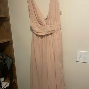 Blush lulus dress warm once